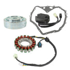 For Arctic Cat 400 Manual 2003-2008 Flywheel Rotor + Gasket + Stator + Regulator