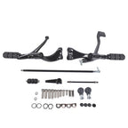 Forward Controls Foot Pegs Levers Linkages For HarleySportster 883/1200 Aluminum