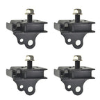For Yamaha New Rhino 660 Bottom & Top Engine Mount Rubber Damper Kit 2004-2007