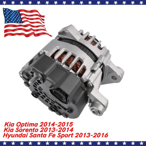 Alternator 150A for 2012-2016 Hyundai Santa Fe Sport / Kia Optima Sorento 2.4L