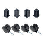 4 Set For Weber Spirit Series Caster Wheel For Weber Summit Gas Grills