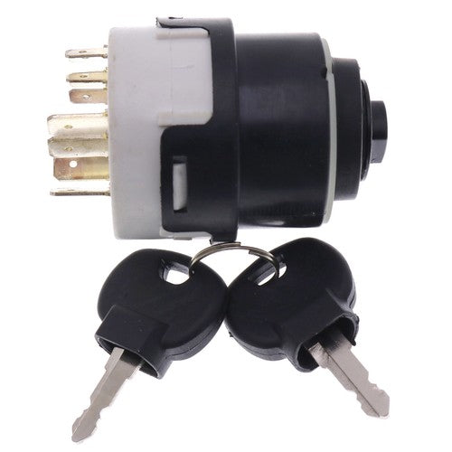Ignition Switch W/ 2 Keys 701/80184 701-80184 70180184 For JCB Backhoe Loader