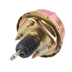 7" Zinc Street Rod Rat Rod Power Brake Booster w/ Bail Top Master Cylinder Kit