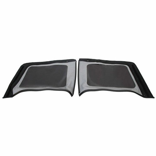 Fit Jeep Wrangler 4 DR JK Soft Top 2007-2009 Tinted Windows Black Sailcloth