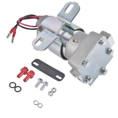 Universal High Volume Ford Chevy Mopar Electric Fuel Pump 97GPH Chrome F53001C