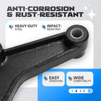 Tandem Trailer Axle Suspension Shackle Kit Heavy Duty for Double Eye Spring