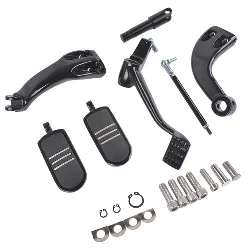 Mid Control Kit FootPeg for 2004-2013 Harley Sportster Custom Low XL883 XL1200