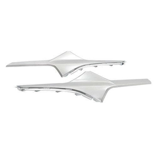 For Chevrolet Blazer 2019-2021 Chrome Front Left Right Grille Molding Trim 2PCS