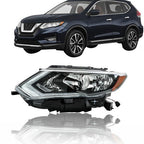 Headlight Headlamps Assembly Fit For 2017-2019 Nissan Rogue LH Side Clear Lens