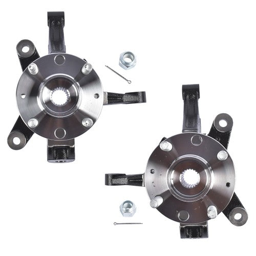Pair Steering Knuckle Left & Right for Chevy Aveo Aveo5 Pontiac G3 1.6L L4 04-11