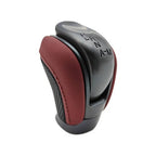 Shifter Shift Lever Knob Red Black Leather for 2008-2016 for Nissan GTR R35