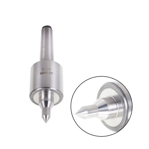 For Morse Taper Precision 0.000197'' CNC Long Spindle Lathe Tool MT2 Live Center