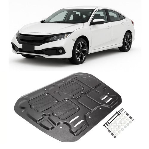 Front Skid Plate For Honda Civic 2016-2021 Impact Resistant Engine Guard Cover