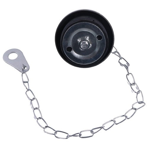 2" Oil Filter Cap w/Chain 107981 for CASE Engine D-429 Komatsu MX272 MX352 MX502