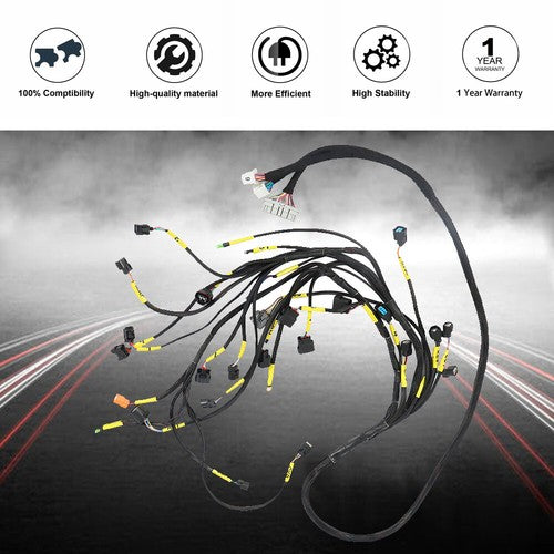 For Honda Acura K-Swap Integra CRX EK EG K20 K24 K-Series Tucked Engine Harness