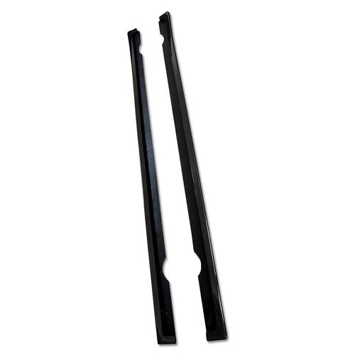 Carbon Fiber Side Skirts Extension Pair for Volkswagen GOLF 7 R VII MK7 2013-16