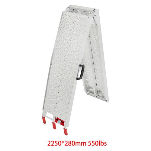 Motorcycle Loading Ramp For SUV Trailer Dirt Bike 1PC 7.5FT x 6" 750LBS