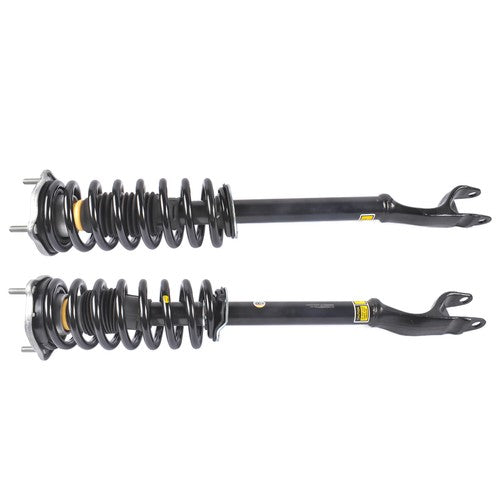 2x Front Shock Spring Assys w/o ADS For Mercedes E350 E450 E63 W213 4Matic 17-23
