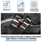 Black Tail Lights Brake Lamps LED Bar Light For 09-18 Dodge Ram 1500 2500 3500