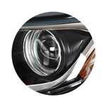 Halogen Headlight Assembly Chrome Driver Left Side For Chevy Equinox 2018-2019