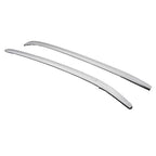 Roof Rack Side Rail Set For Mazda CX5 2017 2024 White Luggage Carrier 2 Pieces