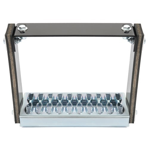 Heavy Duty 13"  x 11" Truck Step Flexible Side Step W/ Diamond Deck Span