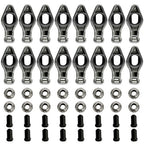 1.7 x 7/16" Stud Steel Roller Rocker Arms Set with Balls for Big Block Chevy 454