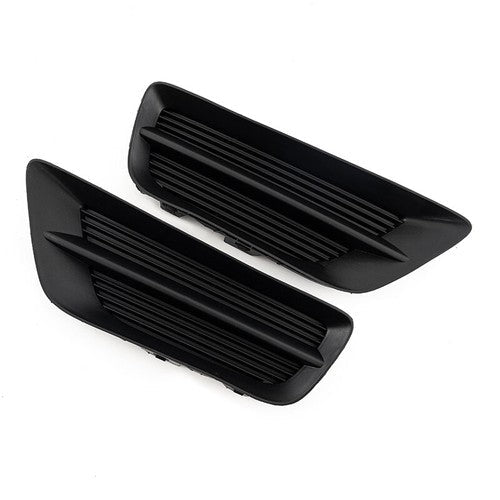 Front Bumper Fog Light Black Grille Covers for 2013-2015 for Honda Accord Sedan