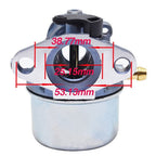 For Craftsman Carburetor Kit 917.388660 6.5hp 625 Series 22" Lawn Mower Carb 2PC