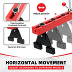 Engine Support Bar 1100lb Motor Transverse Bar Lift Holder Dual Hook Cross