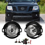 Fog Lights W/Bracket Harness Clip for Nissan Frontier 10-19 & for Xterra 05-15