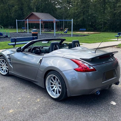 For Nissan 370Z Coupe 2009-2021 Primer Gray Rear Trunk Spoiler Wing w/Hardware