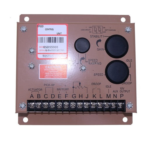 Alternator Generator Governor Actuator ADC120-12V+MSP6729 Speed Control+ESD5500E