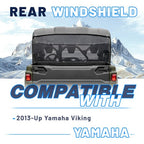 For Yamaha Viking 700 2013 Up 2014 15 16 UTV Tinted Rear Windshield Windscreen