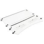 2 Piece Clear Front Vented Windshield for Kubota RTV1140 CPX 2009-2016