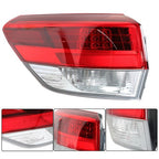 Driver/LH Side For 2017-2019 Toyota Highlande Outer Brake Lamp Tail Light Rear