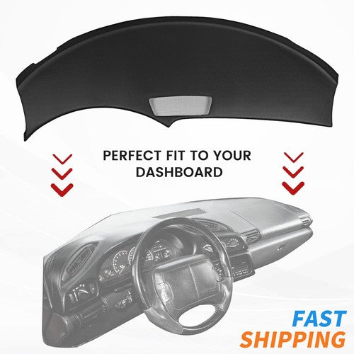 Upper Dashboard Dash Cover Pad Overlay Cap for 1993 1994 1995 1996 Chevy Camaro