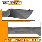 Interior Trim Handle Driver Left Fit for 2004-2008 Ford F-150 Gray