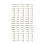 100 Pack Polycut Poly Cut Blade For 6-3 Replaces 4111-007-1001 Trimmer