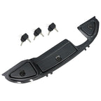 For Club Car Precedent Golf Cart Carbon Fiber Dash With Locking Doors 2008.5+ US