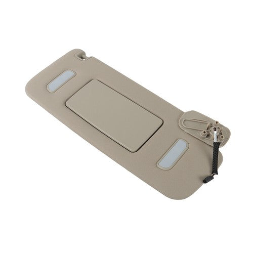 Gray Passenger SunVisor WIth Lighted For Silverado Sierra Tahoe Yukon 2007-2014