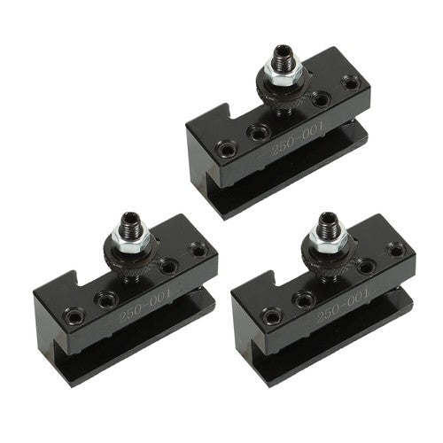 3 PCS OXA #1 Quick Change Turning & Facing Lathe Tool Post Holder 250-001 New