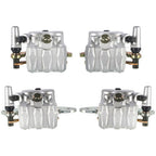 Front & Rear Brake Calipers Set For Yamaha Rhino 700 YXR700 With Pads 2008-2013