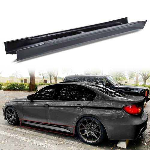 Side Skirts Rocker Panel for BMW F30 F31 3 Series Sedan 12-18 F80 M3 Style