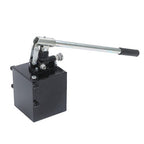Hydraulic Piston Hand Pump 1.5 Cid 5 Quart With Release Knob For Single-Acting