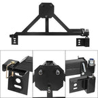 Rear Spare Tire Carrier Rack with Drop Down Option Steel for Hummer H2 2003-2009