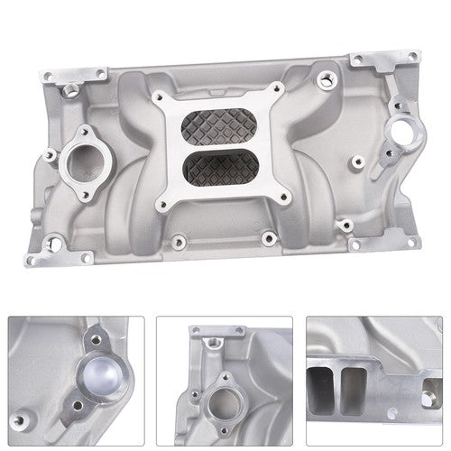 New 7116 Performer RPM Intake Manifold for Small Block Chevy Vortec Dual Plane