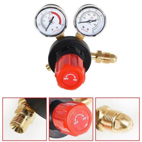 Oxygen & Acetylene Regulators CGA540 and CGA200 Compatible W/V-Style Welding Gas