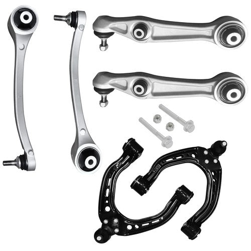 6pcs Front Lower & Upper Control Arm with Ball Joint for Tesla Model S 2012-2021