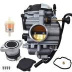 Carburetor W/ Intake Manifold Boot Fit For Yamaha Big Bear Wolverine 350 YFM350